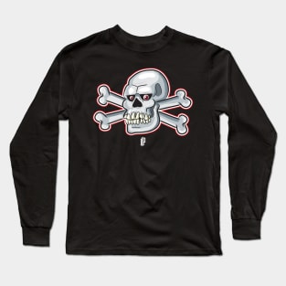 New school Skull Long Sleeve T-Shirt